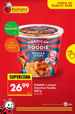 Biedronka - gazetka promocyjna Nowości w Biedronce! od czwartku 12.03 do soboty 14.03 - strona 6