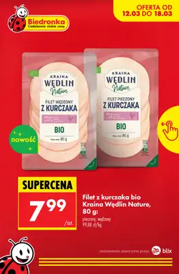 Biedronka - gazetka promocyjna Nowości w Biedronce! od czwartku 12.03 do soboty 14.03 - strona 8