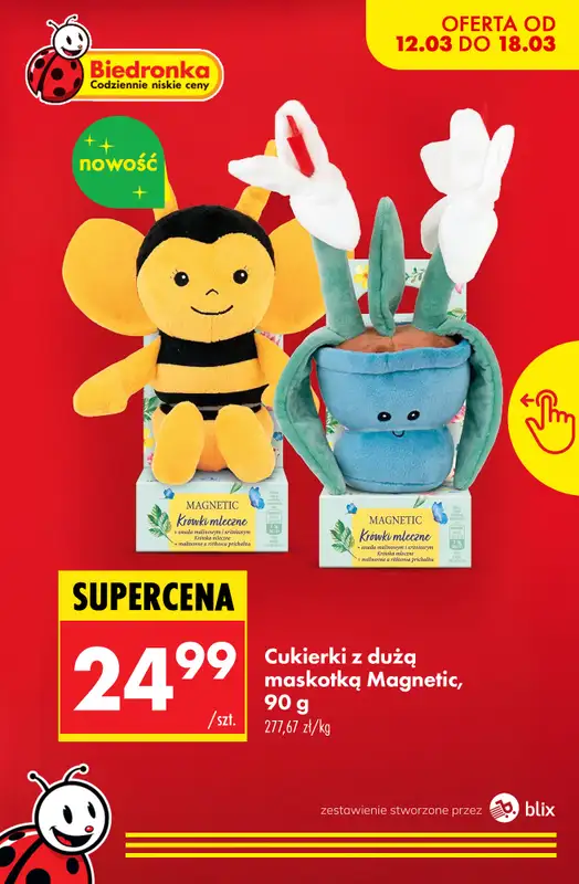 Biedronka - gazetka promocyjna Nowości w Biedronce! od czwartku 12.03 do soboty 14.03 - strona 10