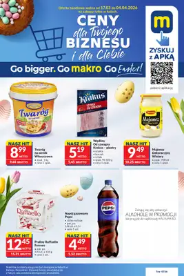 Makro - gazetka promocyjna Mega oferty dla twojego sklepu od wtorku 17.03 do soboty 04.04