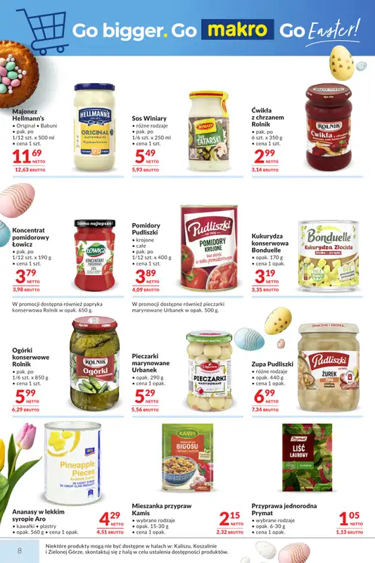 Makro - gazetka promocyjna Mega oferty dla twojego sklepu od wtorku 17.03 do soboty 04.04 - strona 8