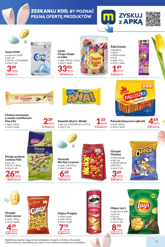 Makro - gazetka promocyjna Mega oferty dla twojego sklepu od wtorku 17.03 do soboty 04.04 - strona 13