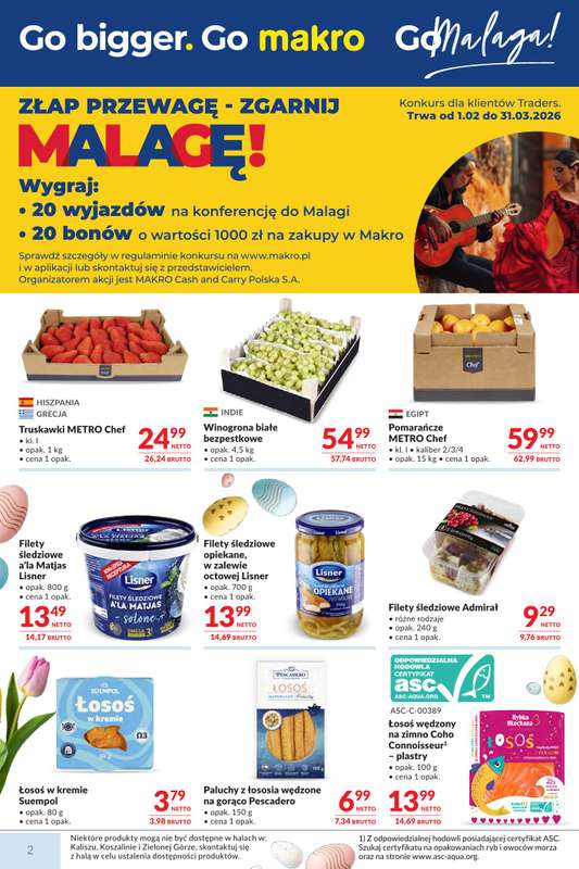 Makro - gazetka promocyjna Mega oferty dla twojego sklepu od wtorku 17.03 do soboty 04.04 - strona 2