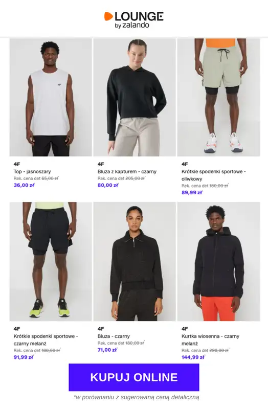Lounge by Zalando - gazetka promocyjna Do -79% na 4F od czwartku 12.03 do soboty 14.03 - strona 6