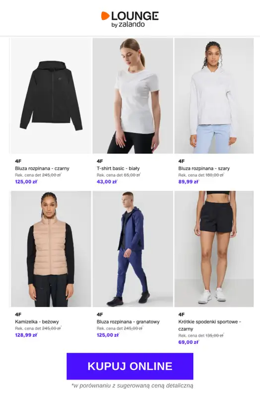 Lounge by Zalando - gazetka promocyjna Do -79% na 4F od czwartku 12.03 do soboty 14.03 - strona 3