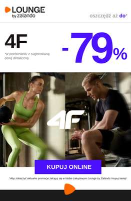 Lounge by Zalando - gazetka promocyjna Do -79% na 4F od czwartku 12.03 do soboty 14.03