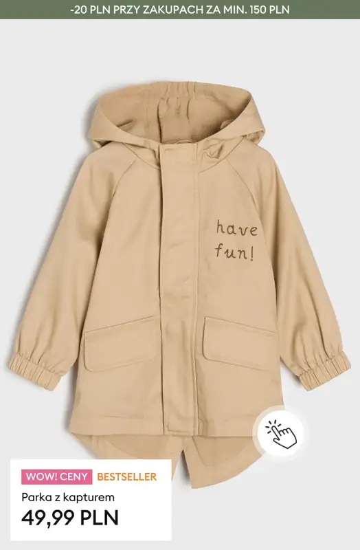 Sinsay - gazetka promocyjna -20 PLN przy zakupach za min. 150 PLN od czwartku 12.03 do poniedziałku 16.03 - strona 24