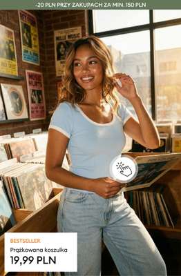 Sinsay - gazetka promocyjna -20 PLN przy zakupach za min. 150 PLN od czwartku 12.03 do poniedziałku 16.03 - strona 4