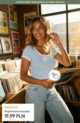 Sinsay - gazetka promocyjna -20 PLN przy zakupach za min. 150 PLN od czwartku 12.03 do poniedziałku 16.03 - strona 4