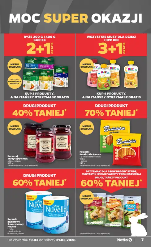 Netto - gazetka promocyjna Gazetka od czwartku 19.03 do soboty 21.03 - strona 7