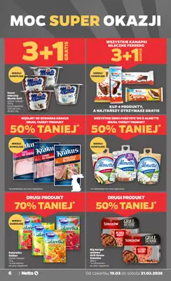Netto - gazetka promocyjna Gazetka od czwartku 19.03 do soboty 21.03 - strona 6
