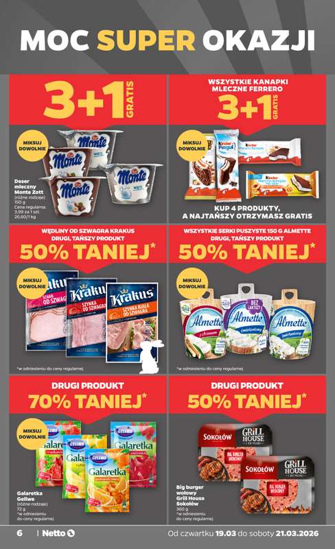 Netto - gazetka promocyjna Gazetka od czwartku 19.03 do soboty 21.03 - strona 6