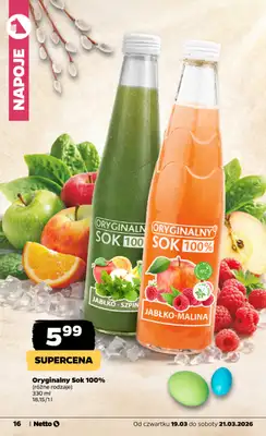 Netto - gazetka promocyjna Gazetka od czwartku 19.03 do soboty 21.03 - strona 16