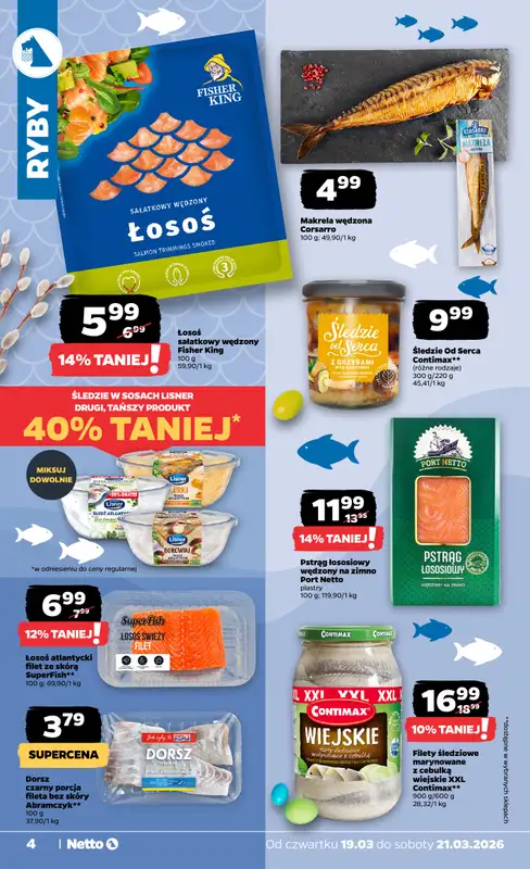Netto - gazetka promocyjna Gazetka od czwartku 19.03 do soboty 21.03 - strona 4