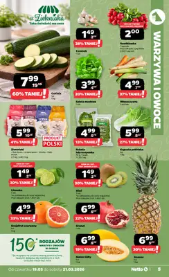 Netto - gazetka promocyjna Gazetka od czwartku 19.03 do soboty 21.03 - strona 5