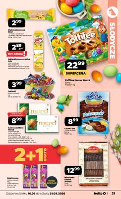 Netto - gazetka promocyjna Gazetka od poniedziałku 16.03 do soboty 21.03 - strona 21