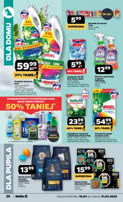 Netto - gazetka promocyjna Gazetka od poniedziałku 16.03 do soboty 21.03 - strona 26