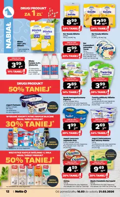 Netto - gazetka promocyjna Gazetka od poniedziałku 16.03 do soboty 21.03 - strona 12