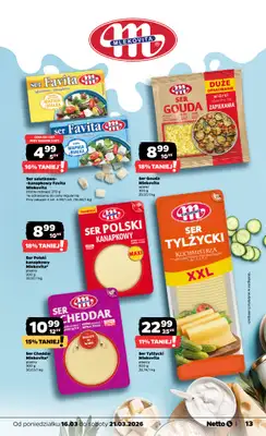 Netto - gazetka promocyjna Gazetka od poniedziałku 16.03 do soboty 21.03 - strona 13