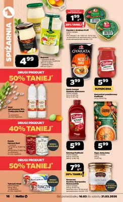 Netto - gazetka promocyjna Gazetka od poniedziałku 16.03 do soboty 21.03 - strona 16