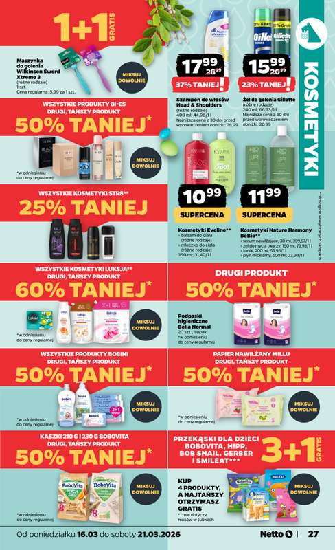 Netto - gazetka promocyjna Gazetka od poniedziałku 16.03 do soboty 21.03 - strona 27