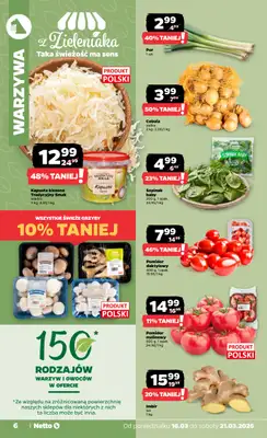 Netto - gazetka promocyjna Gazetka od poniedziałku 16.03 do soboty 21.03 - strona 6