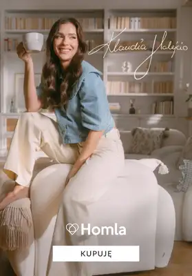 Homla - gazetka promocyjna Wybory Klaudii Halejcio od czwartku 12.03 