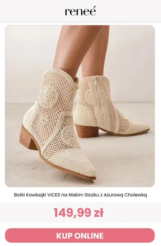 Renee - gazetka promocyjna Kowbojki damskie od czwartku 12.03  - strona 8