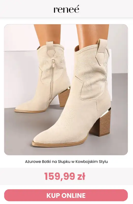 Renee - gazetka promocyjna Kowbojki damskie od czwartku 12.03  - strona 5