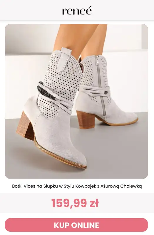 Renee - gazetka promocyjna Kowbojki damskie od czwartku 12.03  - strona 9