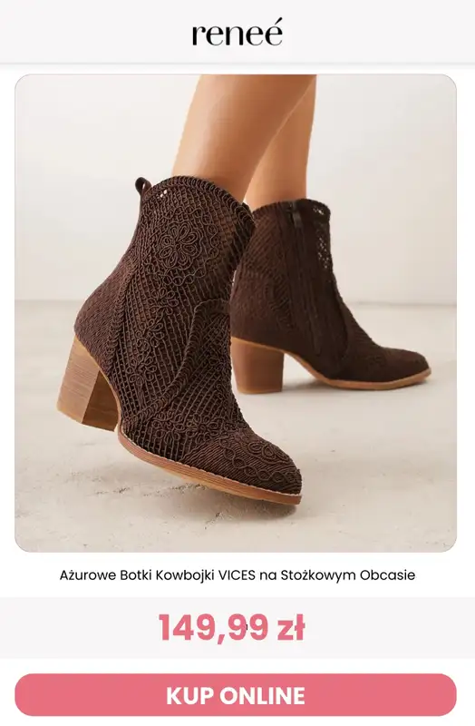 Renee - gazetka promocyjna Kowbojki damskie od czwartku 12.03  - strona 7