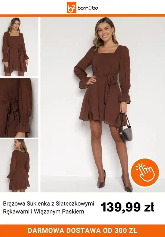 Born2be - gazetka promocyjna Eleganckie sukienki koktajlowe od czwartku 12.03  - strona 3