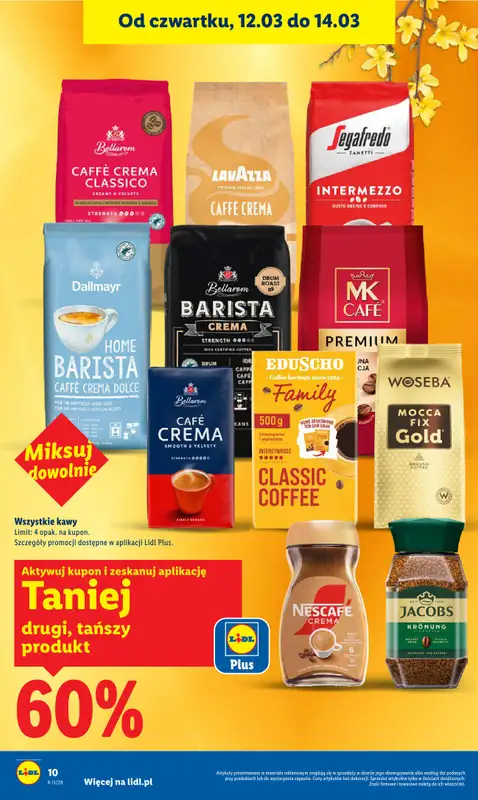 Lidl - gazetka promocyjna Oferta od czwartku od czwartku 12.03 do soboty 14.03 - strona 10