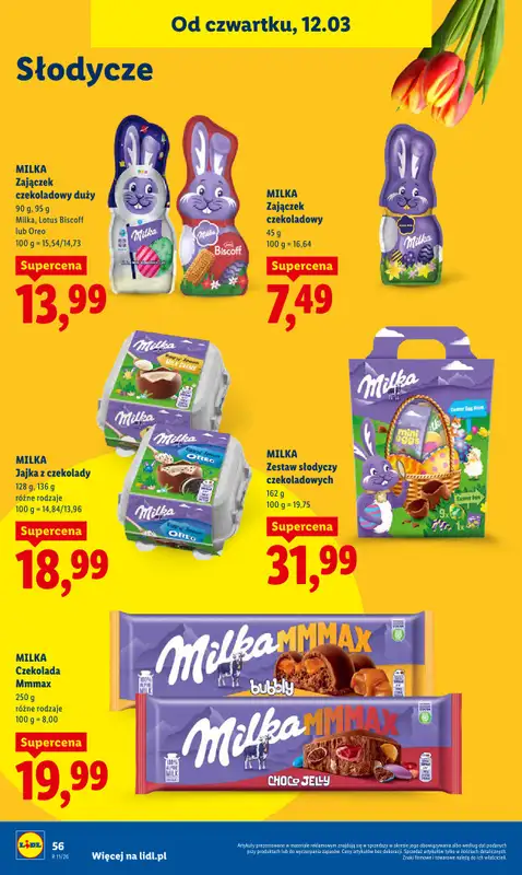 Lidl - gazetka promocyjna Oferta od czwartku od czwartku 12.03 do soboty 14.03 - strona 58