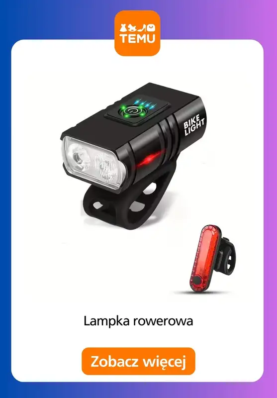 Temu - gazetka promocyjna Akcesoria na rower od czwartku 12.03  - strona 12