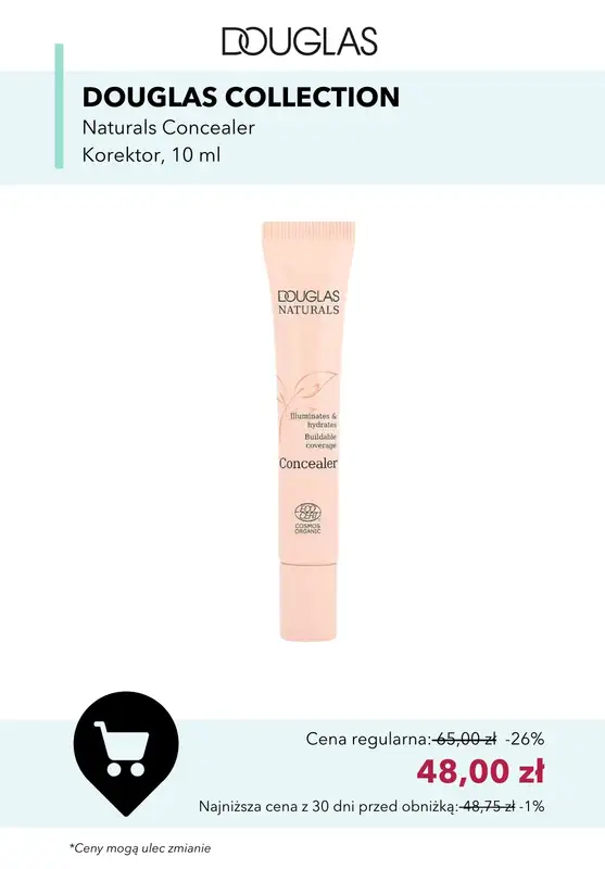 BEST SALE - gazetka promocyjna Douglas | Do -25% na Douglas Naturals od czwartku 12.03  - strona 7