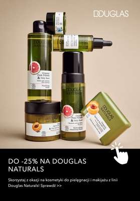 BEST SALE - gazetka promocyjna Douglas | Do -25% na Douglas Naturals od czwartku 12.03 