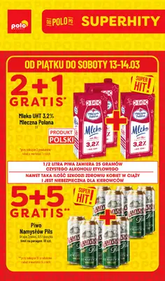 POLOmarket - gazetka promocyjna Super hity na weekend od czwartku 12.03 do soboty 14.03
