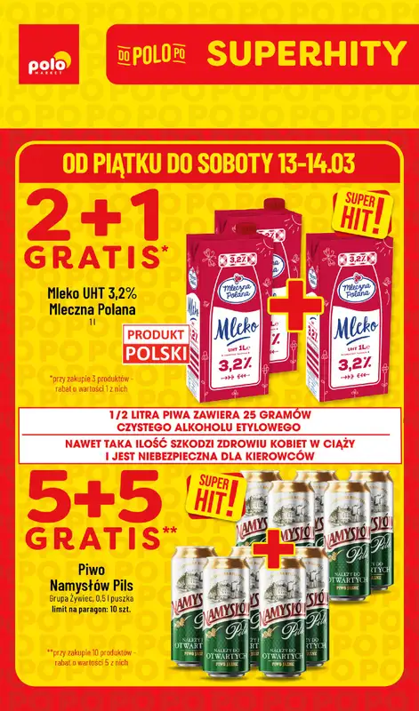 POLOmarket - gazetka promocyjna Super hity na weekend  