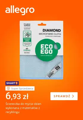 Allegro - gazetka promocyjna Dbaj o planetę: dzień recyklingu od piątku 13.03 do czwartku 19.03
