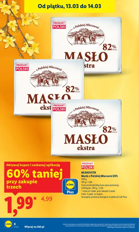 Lidl - gazetka promocyjna Oferta od czwartku od czwartku 12.03 do soboty 14.03 - strona 8