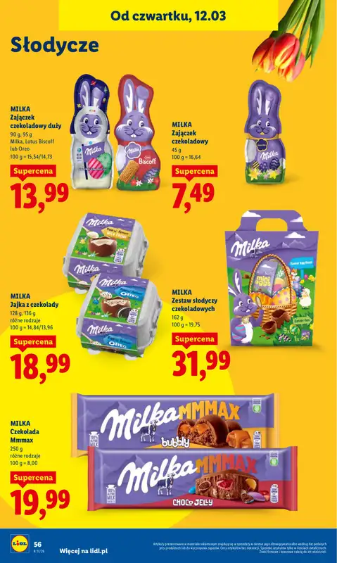 Lidl - gazetka promocyjna Oferta od czwartku od czwartku 12.03 do soboty 14.03 - strona 58