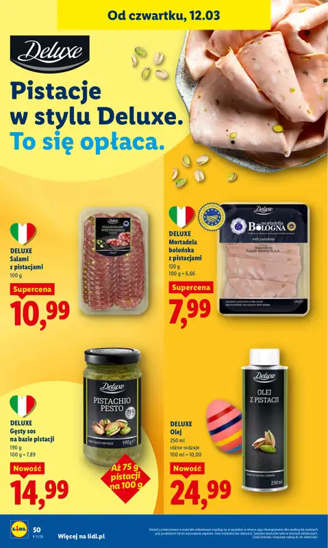 Lidl - gazetka promocyjna Oferta od czwartku od czwartku 12.03 do soboty 14.03 - strona 52