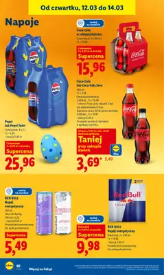 Lidl - gazetka promocyjna Oferta od czwartku od czwartku 12.03 do soboty 14.03 - strona 62