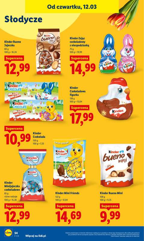 Lidl - gazetka promocyjna Oferta od czwartku od czwartku 12.03 do soboty 14.03 - strona 56
