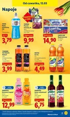 Lidl - gazetka promocyjna Oferta od czwartku od czwartku 12.03 do soboty 14.03 - strona 63