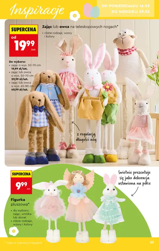 Biedronka - gazetka promocyjna Hity i inspiracje, od 14.03 od soboty 14.03 do środy 01.04 - strona 23