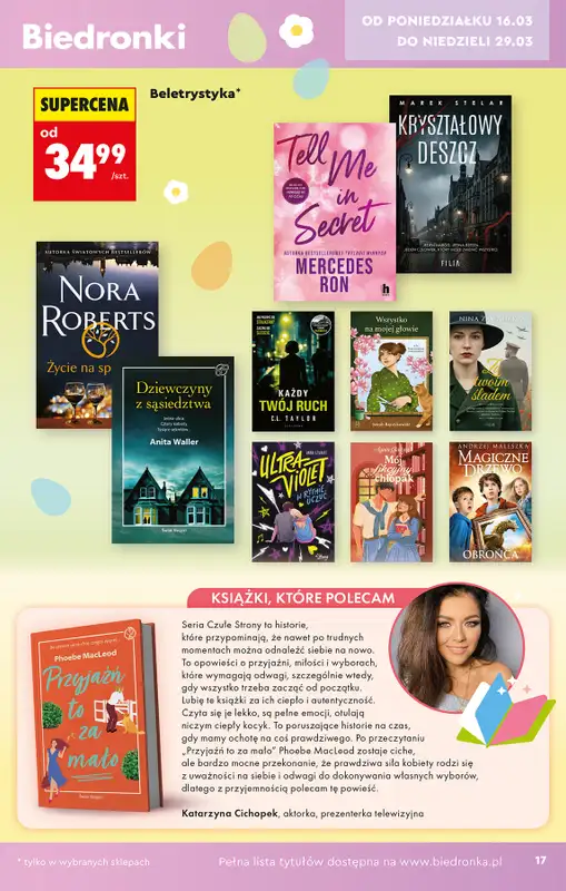 Biedronka - gazetka promocyjna Hity i inspiracje, od 14.03 od soboty 14.03 do środy 01.04 - strona 17