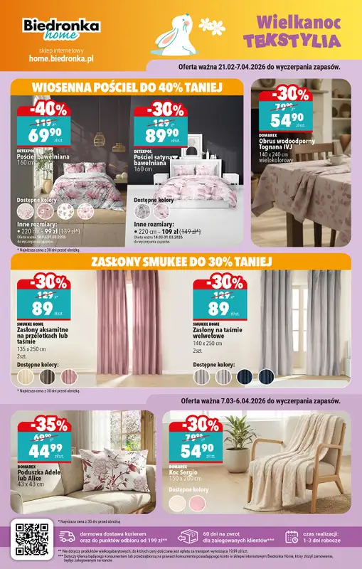Biedronka - gazetka promocyjna Hity i inspiracje, od 14.03 od soboty 14.03 do środy 01.04 - strona 60