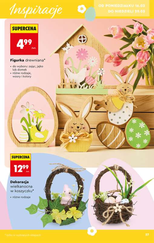 Biedronka - gazetka promocyjna Hity i inspiracje, od 14.03 od soboty 14.03 do środy 01.04 - strona 27